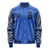 Custom Sky Blue Blue Jacket JA090910091717101017