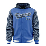 Custom Sky Blue Blue Jacket