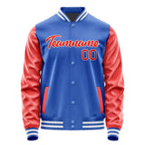 Custom Sky Blue Orange Red Jacket JA0909120917B21712