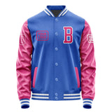 Custom Sky Blue Pink Jacket JA090913091818131318