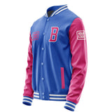 Custom Sky Blue Pink Jacket JA090913091818131318