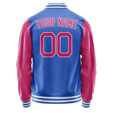 Custom Sky Blue Pink Jacket JA0909130917B21713