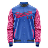 Custom Sky Blue Pink Jacket JA0909130920B31713