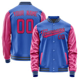 Custom Sky Blue Pink Jacket JA0909130920B31713