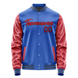 Custom Sky Blue Red Jacket JA0909140918B21814