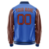 Custom Sky Blue Crimson Red Jacket JA0909150920B21715