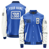 Custom Sky Blue White Jacket JA090918091717181817