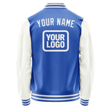 Custom Sky Blue White Jacket JA090918091818181818