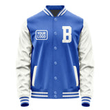 Custom Sky Blue White Jacket JA090918091818181818