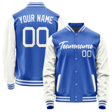 Custom Sky Blue White Jacket