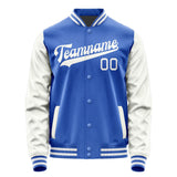 Custom Sky Blue White Jacket JA0909180918B31818