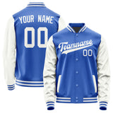 Custom Sky Blue White Jacket