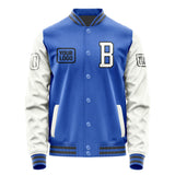 Custom Sky Blue White Jacket JA090918092017181817