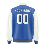 Custom Sky Blue White Jacket