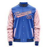 Custom Sky Blue Light Pink Jacket JA0909210917B31721