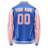 Custom Sky Blue Light Pink Jacket JA0909210918B31821