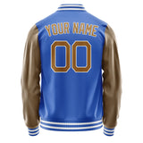 Custom Sky Blue Khaki Jacket JA0909220917B21722