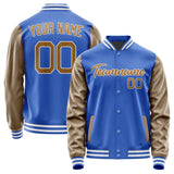 Custom Sky Blue Khaki Jacket