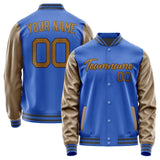 Custom Sky Blue Khaki Jacket