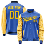 Custom Sky Blue Gold Jacket JA0909300917B31730