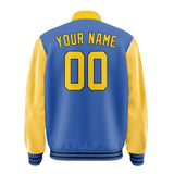 Custom Sky Blue Gold Jacket