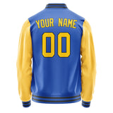 Custom Sky Blue Gold Jacket JA0909300920B31730