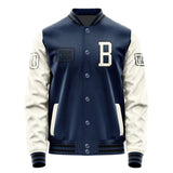 Custom Blue Cream Jacket JA101003101717030317