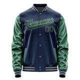 Custom Blue Green Jacket JA1010051004B30405