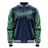 Custom Blue Green Jacket JA1010051018B31805