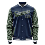 Custom Blue Dark Green Jacket JA1010061018B31806