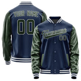 Custom Blue Dark Green Jacket JA1010061018B31806