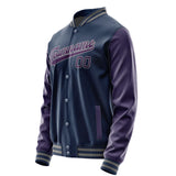 Custom Blue Purple Jacket JA1010071004B30407