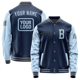 Custom Blue Light Blue Jacket