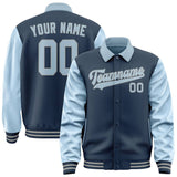 Custom Blue Light Blue Jacket