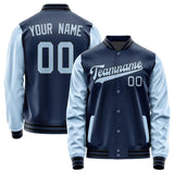 Custom Blue Light Blue Jacket