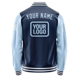 Custom Blue Light Blue Jacket JA101008101818080818