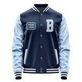 Custom Blue Light Blue Jacket JA101008101818080818