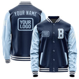 Custom Blue Light Blue Jacket