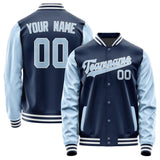 Custom Blue Light Blue Jacket