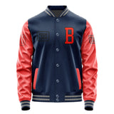 Custom Blue Orange Red Jacket JA101012100417121217