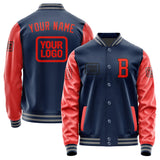 Custom Blue Orange Red Jacket