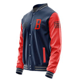 Custom Blue Orange Red Jacket JA101012100417121217