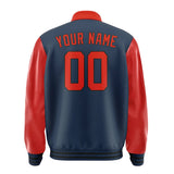Custom Blue Orange Red Jacket