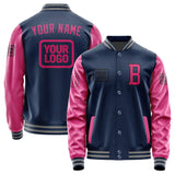 Custom Blue Pink Jacket