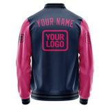 Custom Blue Pink Jacket JA101013101717131317