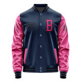 Custom Blue Pink Jacket JA101013101717131317