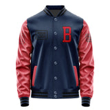 Custom Blue Red Jacket JA101014101717141417