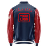 Custom Blue Red Jacket JA101014101818141418