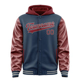 Custom Blue Crimson Red Jacket