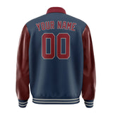 Custom Blue Crimson Red Jacket